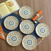 Unni 6 Piece Dinner Plate Set